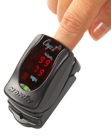 Onyx II Model 9560 Wireless Fingertip Pulse Oximeter from Nonin Medical